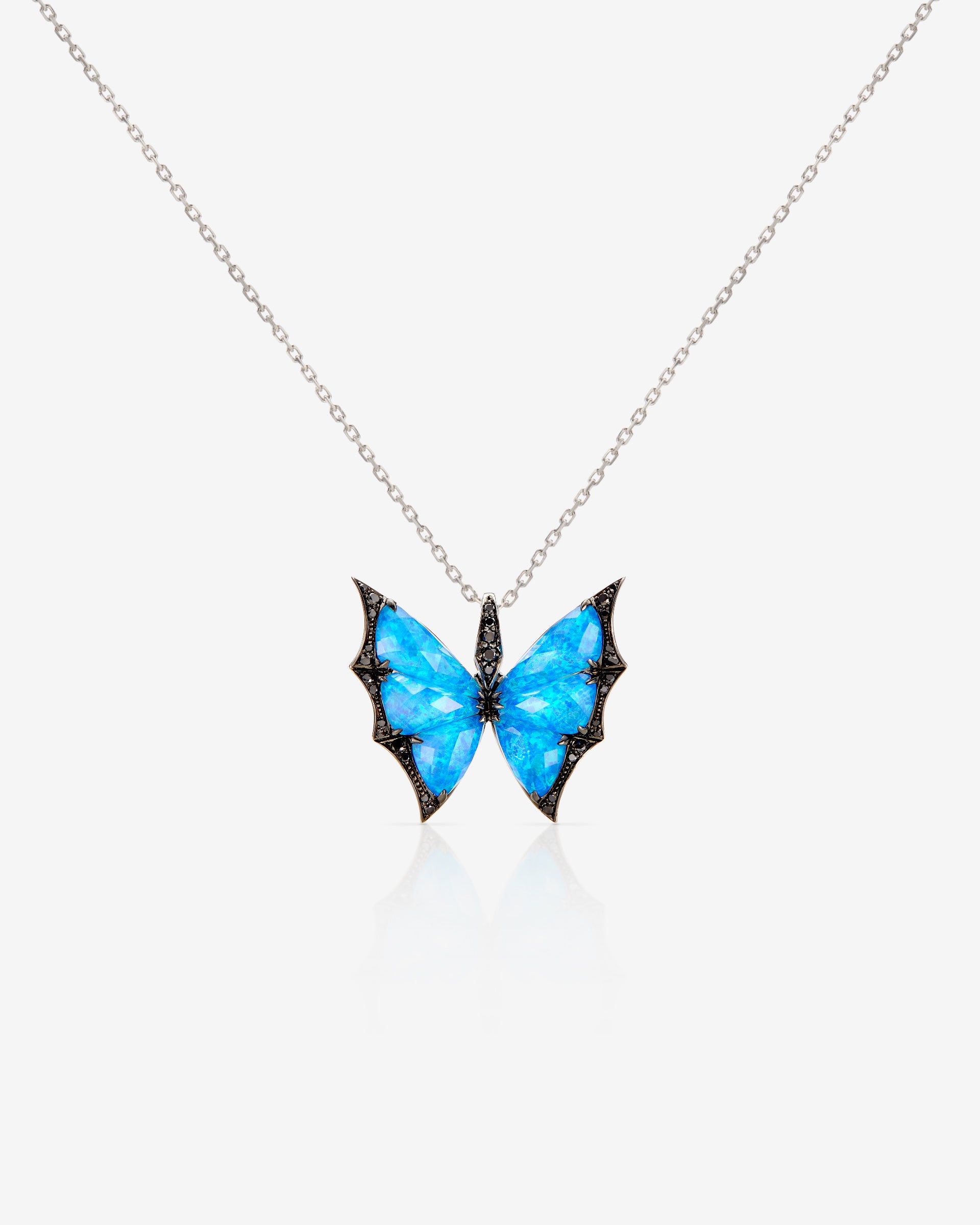 Black Opalescent Crystal Haze Pendant | Stephen Webster – stephenwebster