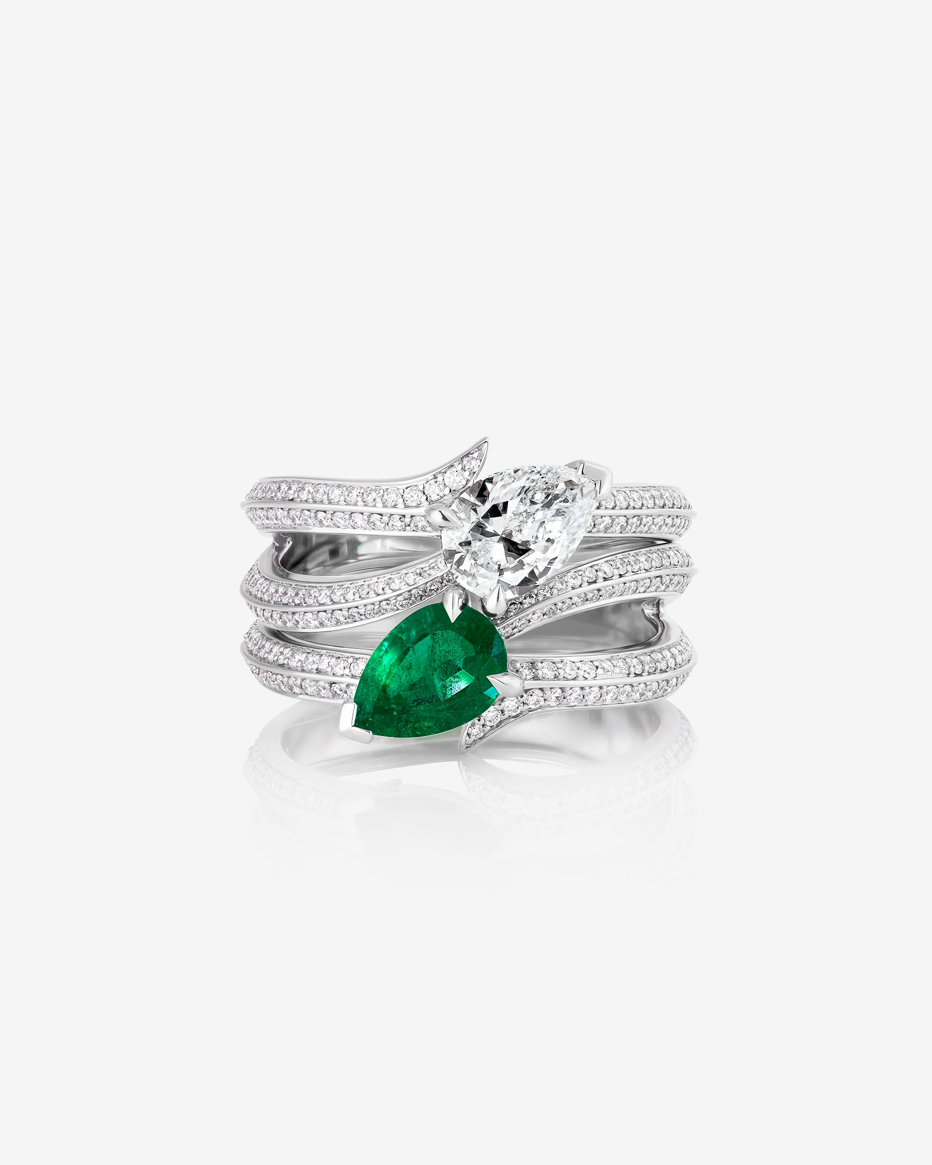 Chopard emerald online ring